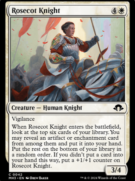 Rosecot Knight (MH3-042) - Modern Horizons 3 Foil