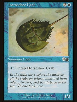 Horseshoe Crab (USG-080) - Urza's Saga