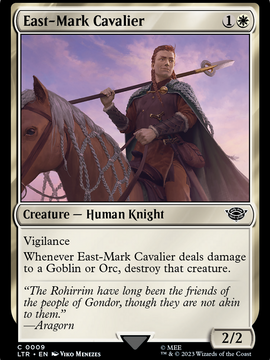 East-Mark Cavalier (LTR-009) - The Lord of the Rings: Tales of Middle-earth
