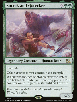Surrak and Goreclaw (MOM-337) - March of the Machine