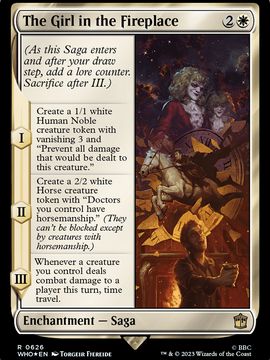 The Girl in the Fireplace (WHO-626) - Doctor Who Foil