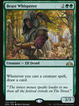 Beast Whisperer (GRN-123) - Guilds of Ravnica
