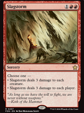 Slagstorm (FDN-207) - Foundations Foil
