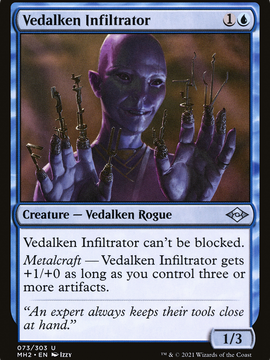 Vedalken Infiltrator (MH2-073) - Modern Horizons 2