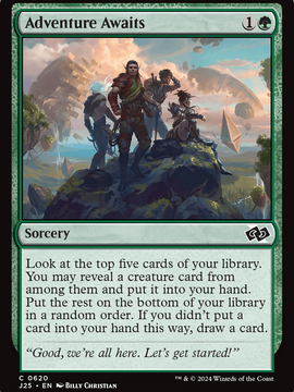 Adventure Awaits (J25-620) - Foundations Jumpstart