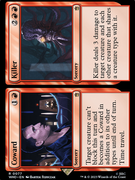 Coward // Killer (WHO-077) - Doctor Who