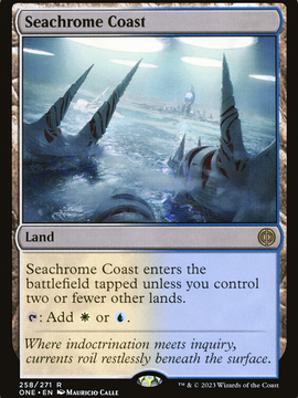 Seachrome Coast (ONE-258) - Phyrexia: All Will Be One Foil