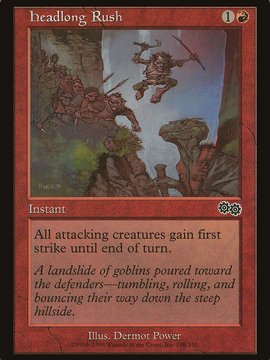 Headlong Rush (USG-198) - Urza's Saga
