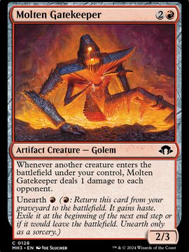 Molten Gatekeeper (MH3-128) - Modern Horizons 3