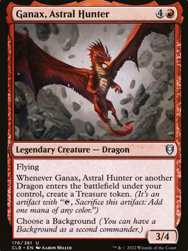 Ganax, Astral Hunter (CLB-176) - Commander Legends: Battle for Baldur's Gate Foil
