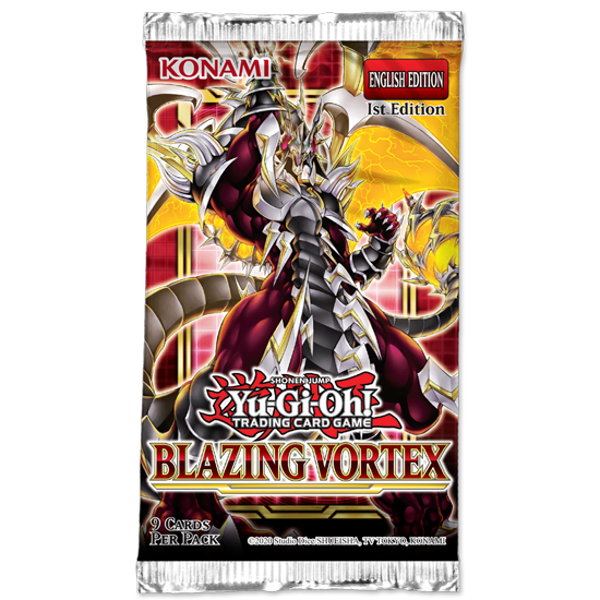 Yu-Gi-Oh! - Blazing Vortex (1st Edition) - Booster Pack