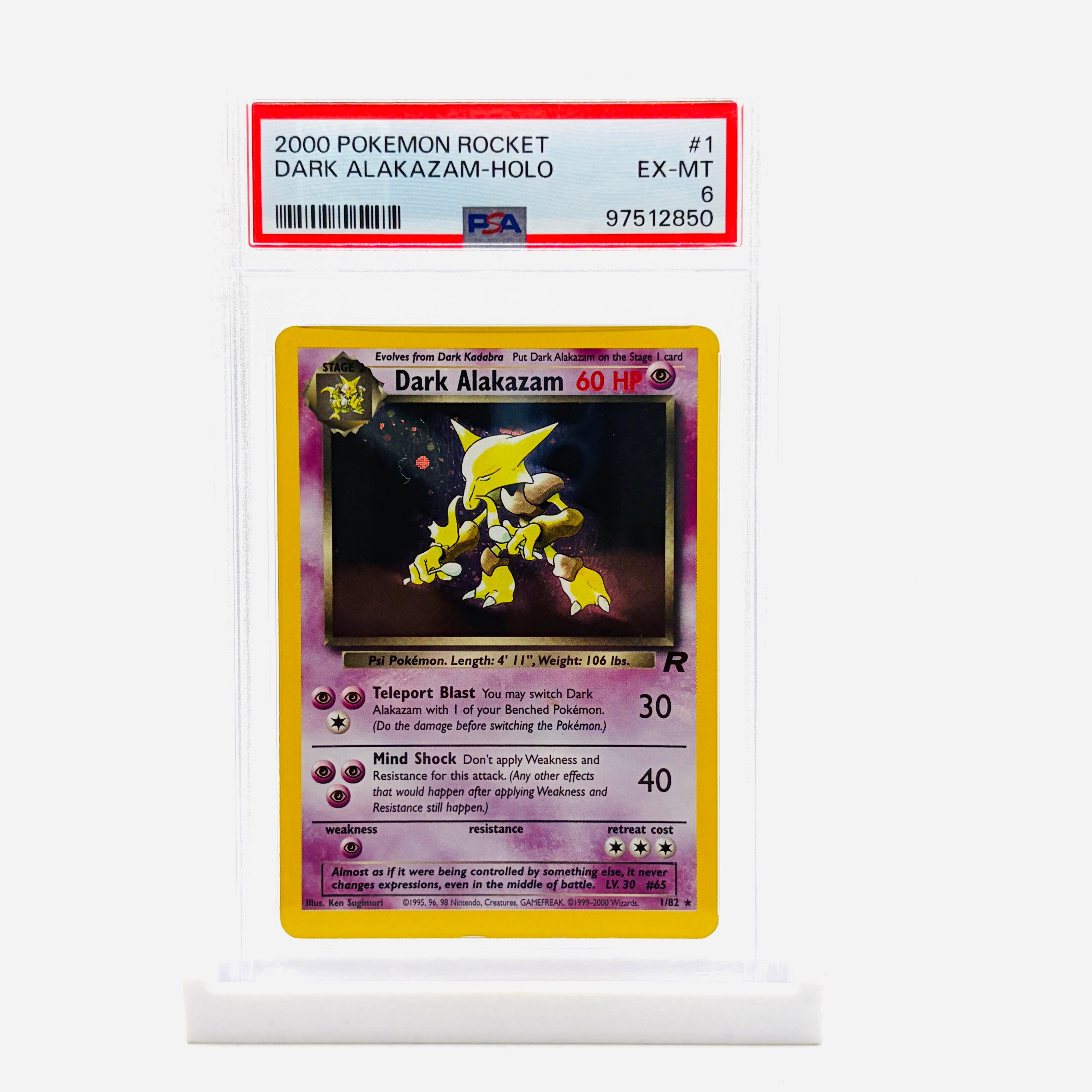 psa 6 pokemon card dark charizard New Can someone explain how this