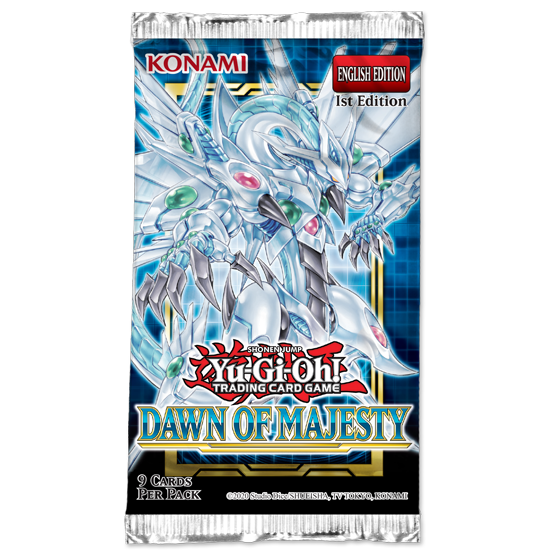Yu-Gi-Oh! - Dawn of Majesty (1st Edition) - Booster Pack