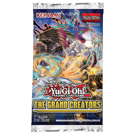 Yu-Gi-Oh! - The Grand Creators (1st Edition) - Booster Pack
