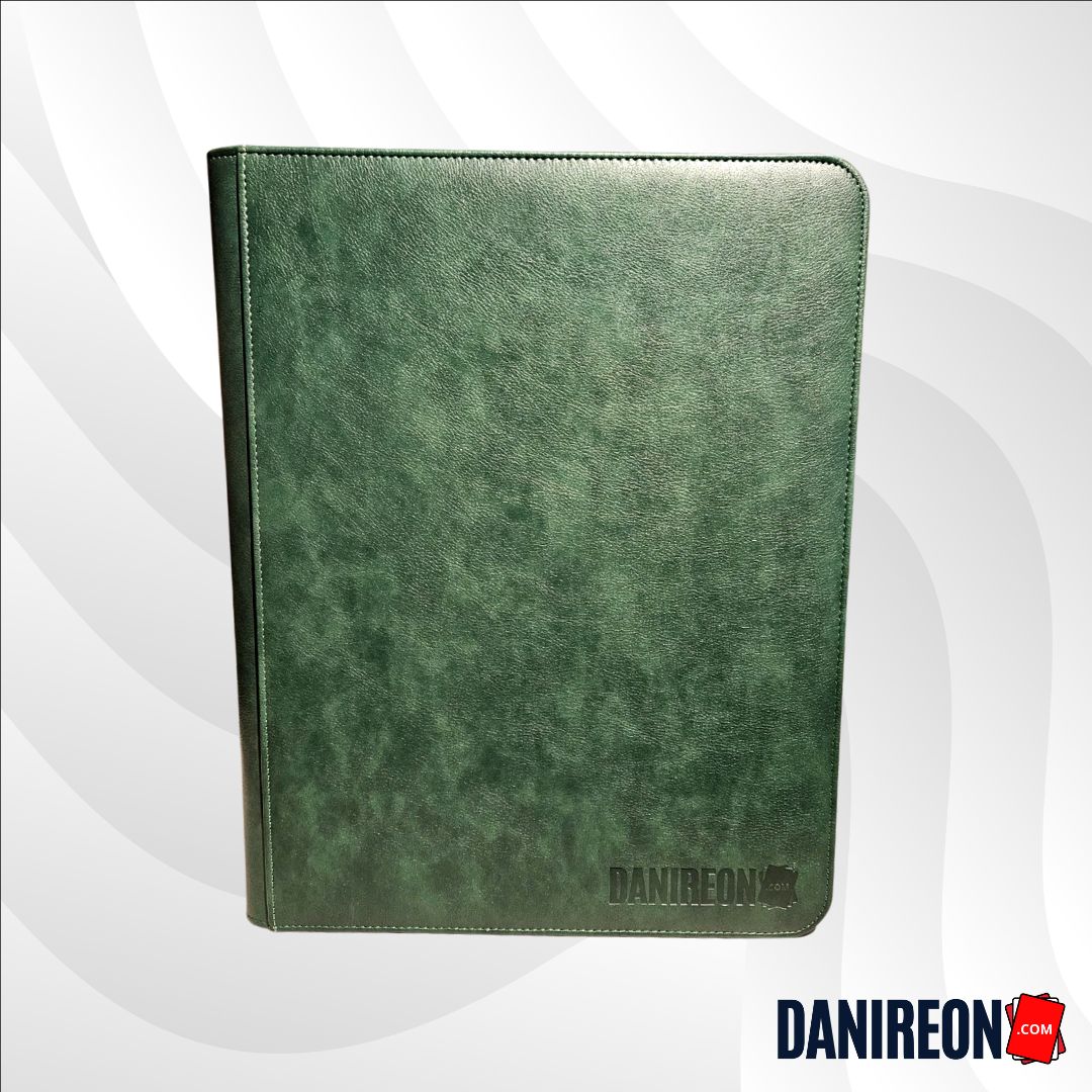 Dragonskin Green Toploader Binder 9 Pocket 252 Card Slots
