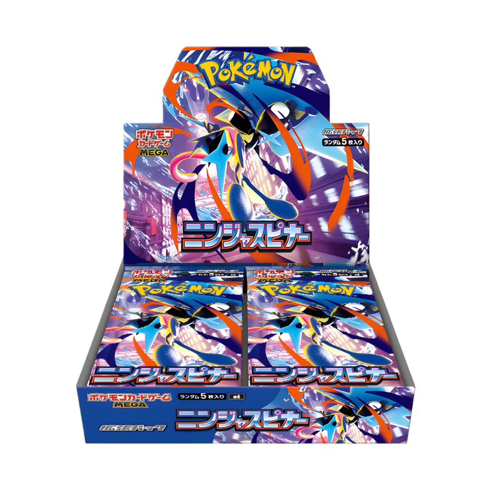Pokémon Ninja Spinner M4 Japanese Booster Box (Pre-Order)