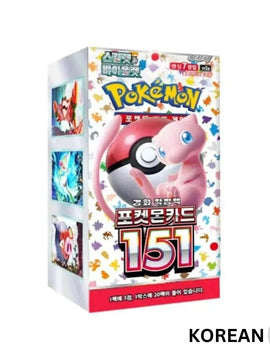 Pokémon 151 Booster Box - KOREAN