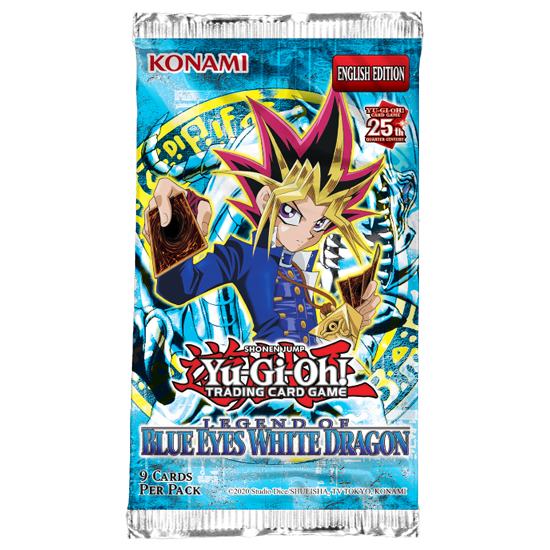 Yu-Gi-Oh! - 25th Anniversary: Legend of Blue Eyes White Dragon - Booster Pack