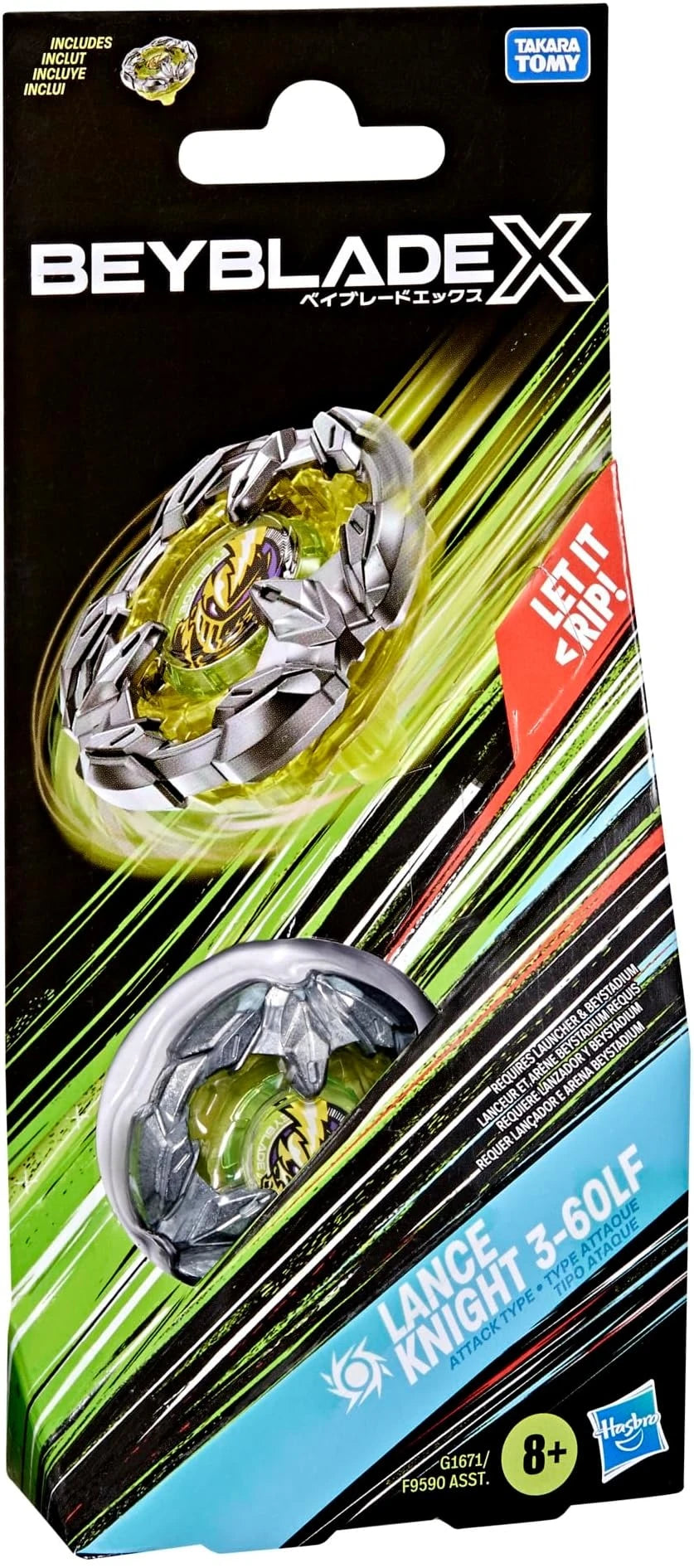 Beyblade X Booster Lance Knight 3-60LF