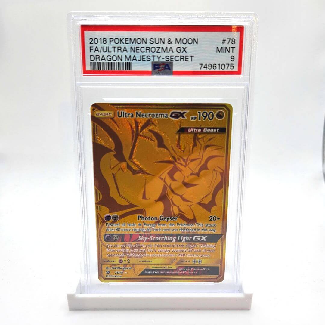 PSA 9 Ultra Necrozma GX - Sun & Moon Dragon Majesty Danireon Cards & Games PSA 9 Ultra Necrozma GX - Sun & Moon Dragon Majesty Danireon Cards & Games