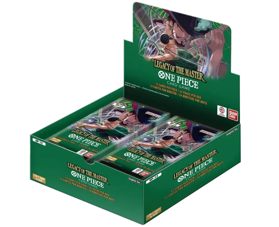 ONE PIECE CG OP-12 LEGACY OF THE MASTER BOOSTER BOX (Pre-Order)