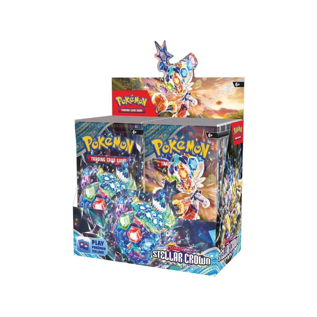 Pokémon SV Stellar Crown Booster Box  (Pre-Order Ships September 13 2024)