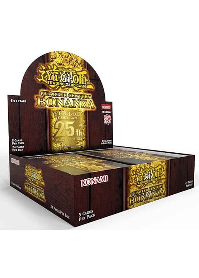 Yu-Gi-Oh! - Quarter Century Bonanza Booster Box Danireon Cards & Games Yu-Gi-Oh! - Quarter Century Bonanza Booster Box Danireon Cards & Games