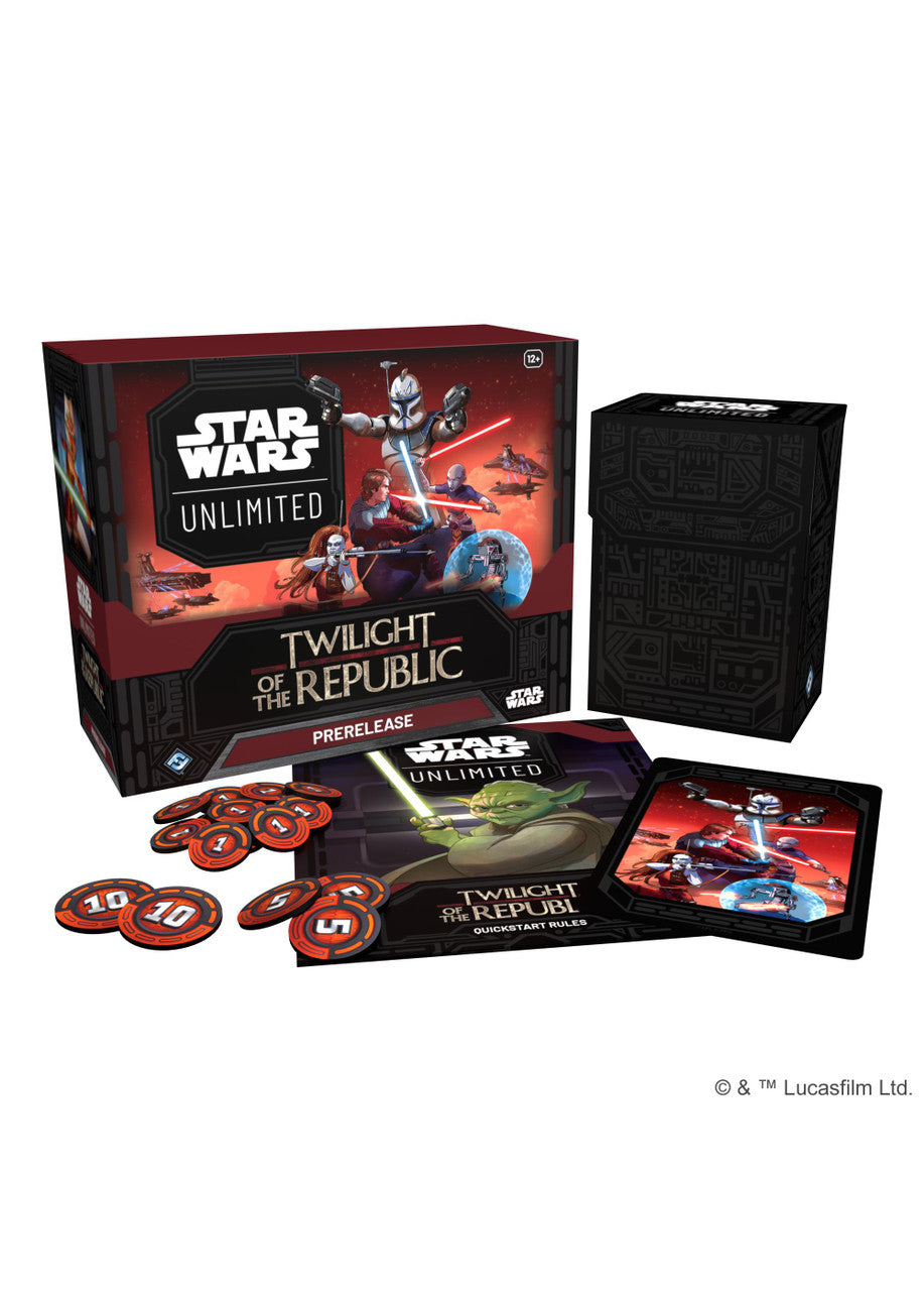 Star Wars Unlimited - Twilight Of The Republic Prerelease Kit