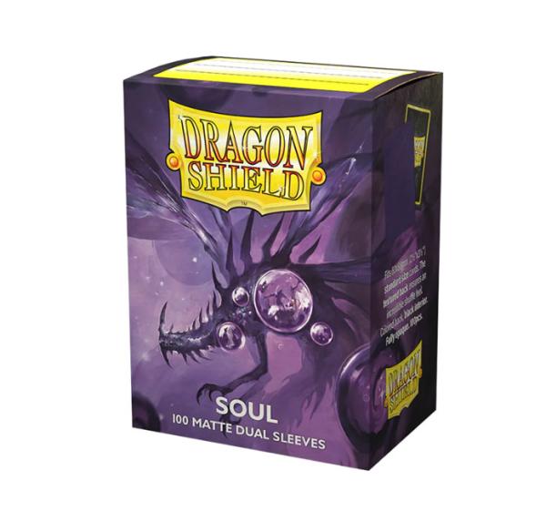 Dragon Shield - Purple Soul - Dual Matte Sleeves (100 Count - Standard Size)