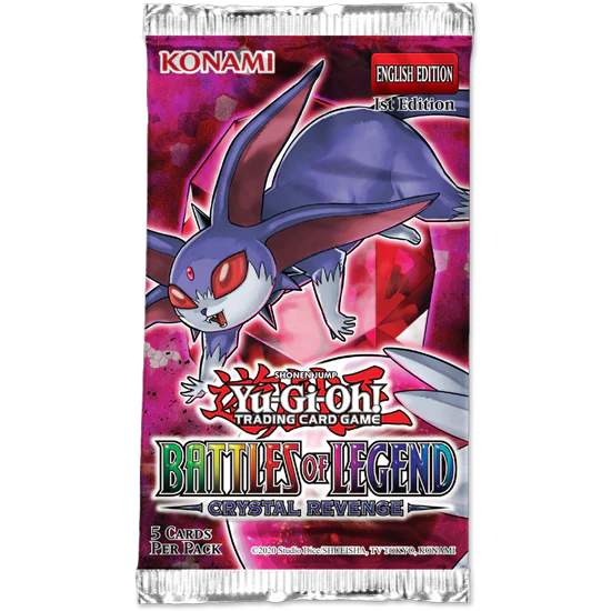 Yu-Gi-Oh! - Battles of Legend: Crystal Revenge (1st Edition) - Booster Pack