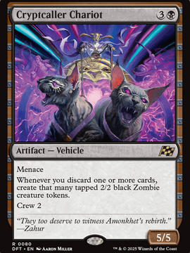 Cryptcaller Chariot (DFT-080) - Aetherdrift