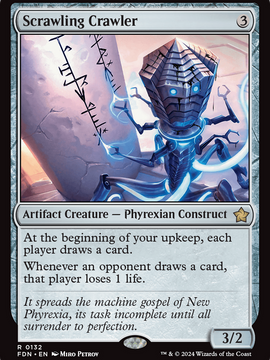 Scrawling Crawler (FDN-132) - Foundations Foil