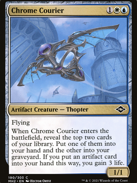 Chrome Courier (MH2-190) - Modern Horizons 2