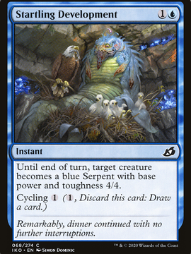 Startling Development (IKO-068) - Ikoria: Lair of Behemoths