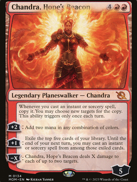 Chandra, Hope's Beacon (MOM-134) - March of the Machine