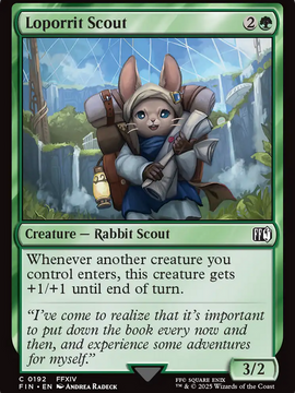 Loporrit Scout (FIN-192) - FINAL FANTASY Foil