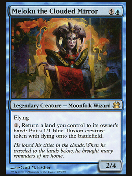 Meloku the Clouded Mirror (MMA-052) - Modern Masters Foil