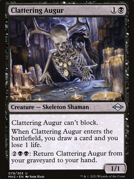 Clattering Augur (MH2-079) - Modern Horizons 2