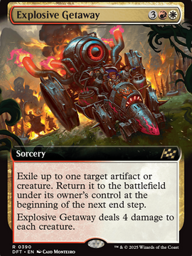 Explosive Getaway (Extended Art) (DFT-390) - Aetherdrift