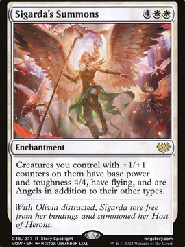 Sigarda's Summons (VOW-036) - Innistrad: Crimson Vow