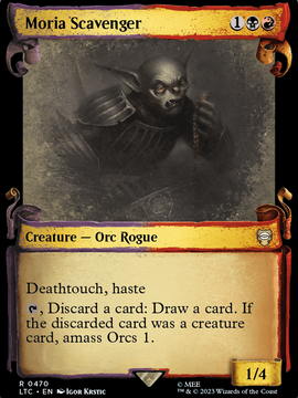 Moria Scavenger (LTC-470) - Tales of Middle-earth Commander: (Showcase) Foil