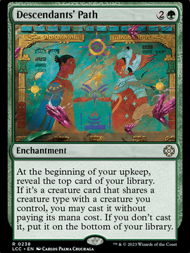 Descendants' Path (LCC-238) - The Lost Caverns of Ixalan Commander