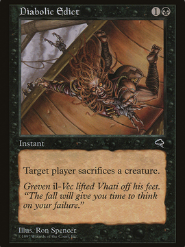 Diabolic Edict (TMP-128) - Tempest