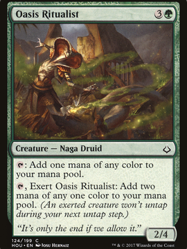 Oasis Ritualist (HOU-124) - Hour of Devastation