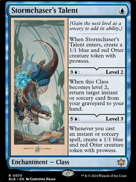 Stormchaser's Talent (BLB-075) - Bloomburrow
