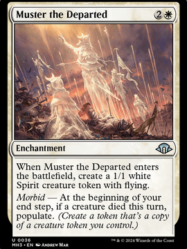 Muster the Departed (MH3-036) - Modern Horizons 3