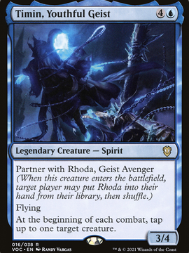Timin, Youthful Geist (VOC-016) - Crimson Vow Commander