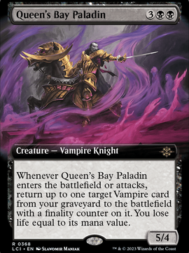 Queen's Bay Paladin (LCI-368) - The Lost Caverns of Ixalan: (Extended Art)