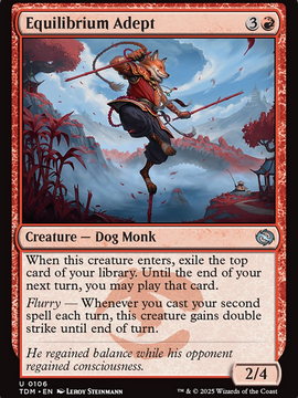 Equilibrium Adept (TDM-106) - Tarkir: Dragonstorm Foil