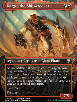 Dargo, the Shipwrecker (SPG-007) - Special Guests (Borderless)